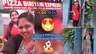 Pizza Biriyani Express , Chakdaha  || Ahare Adi || Vlog by Adwitiyas