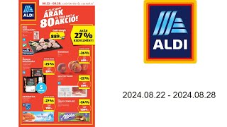 Aldi akciós újság (HU) 2024.08.22 - 2024.08.28