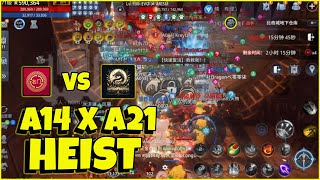 A14 X A21 BICHEON HEIST | FF VS HOF | MIR4