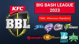 Big Bash League 2023 | Squad Analysis | BBL 2023