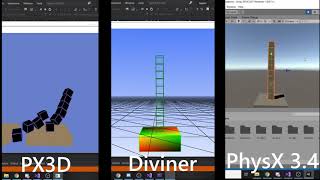 Custom Physics Engine Stability Comparison