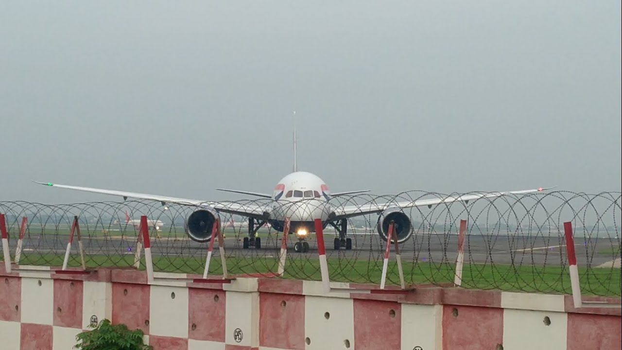 British Airways Air India & Indigo Airlines Takeoff | Chennai Airport ...