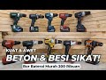 10 BOR CORDLESS MURAH TERBAIK 2023 | Bor Baterai Kuat Untuk Tembok Beton, Besi & Kayu