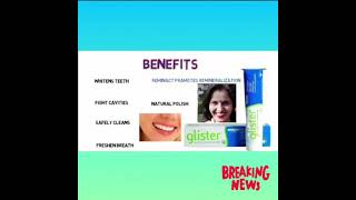 Herbals Glister toothpaste || Whiteness teeth || Healthy gums || दाँतो के रोगों व ठंडा-गर्म से राहत