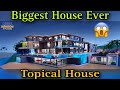 Building The Billion Dollar $$$$ House In Mega House Mansion Under 10 Mins | Tropical House Update