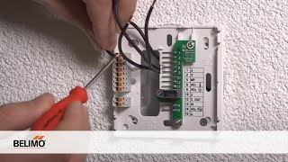 How To: Install a Room Sensor and Room Operating Unit