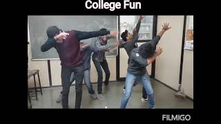 COLLEGE FUN ,, BOTTLE FLIP CHALLENGE  !!! | Aissms Ioit , Pune