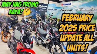 February 2025 Suzuki Motorcycle Price Update All Units - Langga Gail