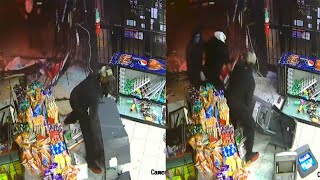 ATM burglary caught on camera