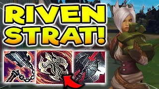 RIVEN BROKEN LEVEL 1 STRATEGY! (TRY THIS) - S11 RIVEN TOP GAMEPLAY! (Season 11 Riven Guide)