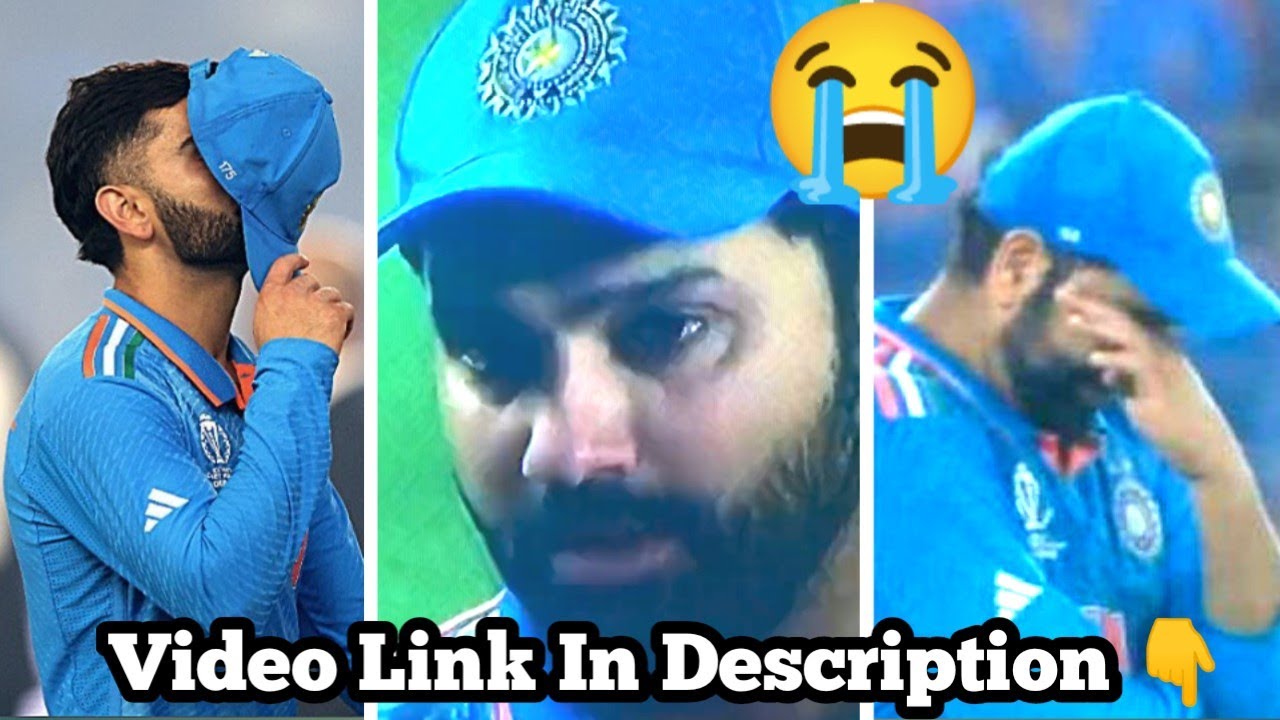 Rohit Sharma Crying Video | Kohli Crying | Siraj Crying |Emotional ...