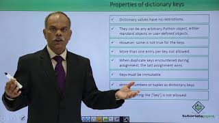 Python - Properties of Dictionary keys