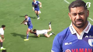 Charles Piutau's Performance against Mie Honda Heat 2024