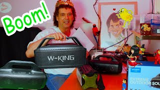 Soundcore Motion Boom vs W-King D8 and D9 - boom boom! 🥳