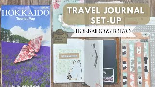 Travel Journal Setup for Japan Trip 2023 🇯🇵✈️ What's in My Travel Journal Kit 📒 Traveler's Notebook