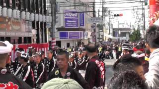 2015年10月04日 八木地区だんじり祭り 試験曳き 池尻町②