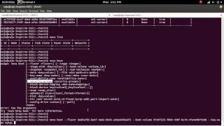 OpenStack CLI Boot VM Instance from Volume