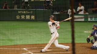 読売ジャイアンツ 坂本勇人 バッティングフォーム\u0026バッティング（スローモーション）【2018.6.9 決勝の第7号逆転スリーランホームラン】