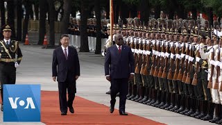 China’s Xi Welcomes Democratic Republic of Congo Counterpart | VOA News