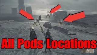 Nier Automata - All Pods Locations