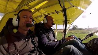 Flight in Sean's X-Air Microlight.