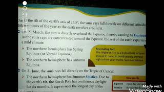 LPSRS - Std - 4 / S.S / Ch- 2 / Topic - How Seasons are caused (01-06-2020)