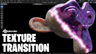 The Best Way to Animate Texture Transition in Blender 2025