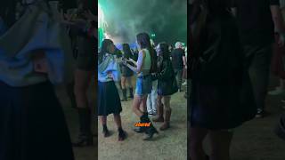Kendall Jenner dancing to Bad Bunny’s Coachella performance
