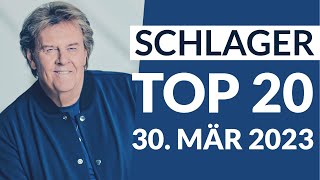 Schlager Charts Top 20 - 30. März 2023