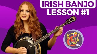 Irish Banjo Lesson 1 - [The Basics] Start Here
