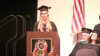 Krista Canfield - Syracuse University School of Information Studies Convocation 2015