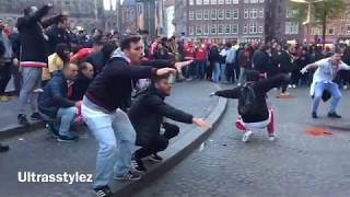 Amazing Benfica Support Before The Match Ajax-Benfica