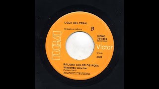 Lola Beltrán - Paloma Color De Rosa  - Victor 76-3489-b