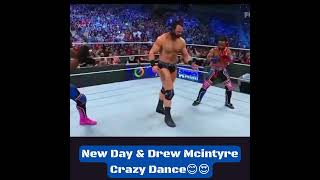 New Day & Drew McIntyre Crazy Dance😊😍 | world wrestling entertainment wwe