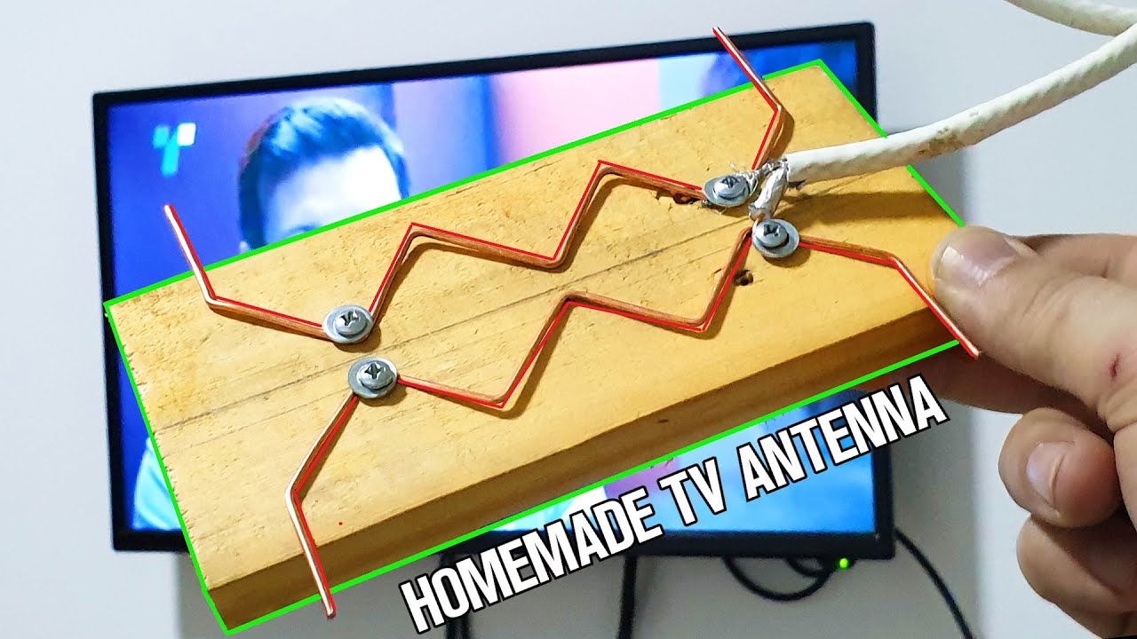 How To Make A Homemade Tv Antenna Booster Homemade Ftempo