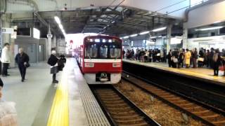 京急1500形1521F 当駅止まり回送 品川発車