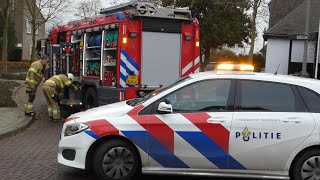 Brandweer met spoed opgeroepen voor gaslekkage bij werkzaamheden Booglaan Oss