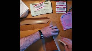 How to assemble a Registered Mail Envelope.