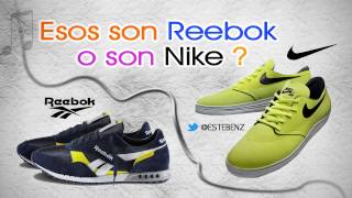 Esos son Reebok o son Nike?