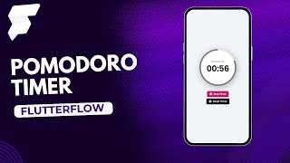Flutterflow Pomodoro Timer Tutorial: Key of a Productivity App with No-Code! 🚀