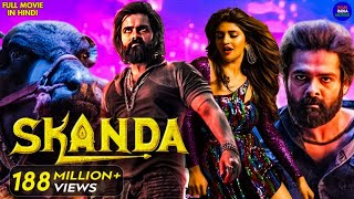 SKANDA (2024) | Ram Potheneni, Sreeleela | New Released South Indian Action Movie | New South Movie