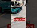 Bugatti vision 6x6 in car show