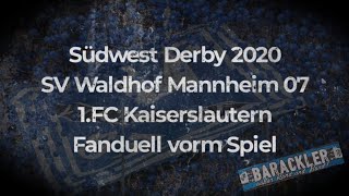 Südwest Derby 2020 SV Waldhof Mannheim - 1.FC Kaiserslautern Fanduell