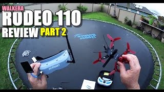 WALKERA RODEO 110 Review - Part 2 - AOMWAY COMMANDER Flight Test