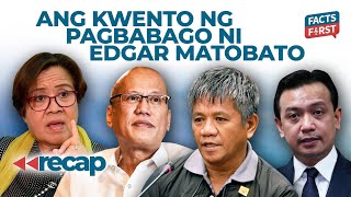 Trillanes: Edgar Matobato, ibinilin ni P-noy bago bumaba sa pwesto