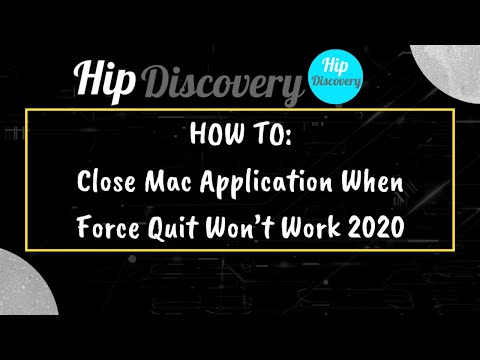 HOW TO: Close Mac Application When Force Quit Won’t Work