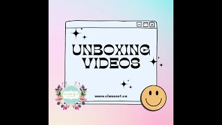 Unboxing Video - August 27/2024