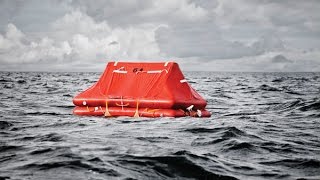 Opening a Life Raft Indoors!