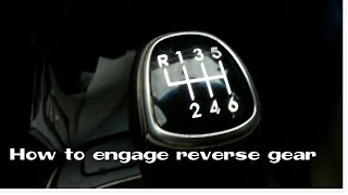 How to engage reverse gear|hyundai santa fe gear| Autokraze