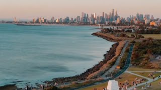 Must visit place in Melbourne, Australia, Point Ormond Elwood, Enjoy sunset, city view \u0026 beach🏖️🌊